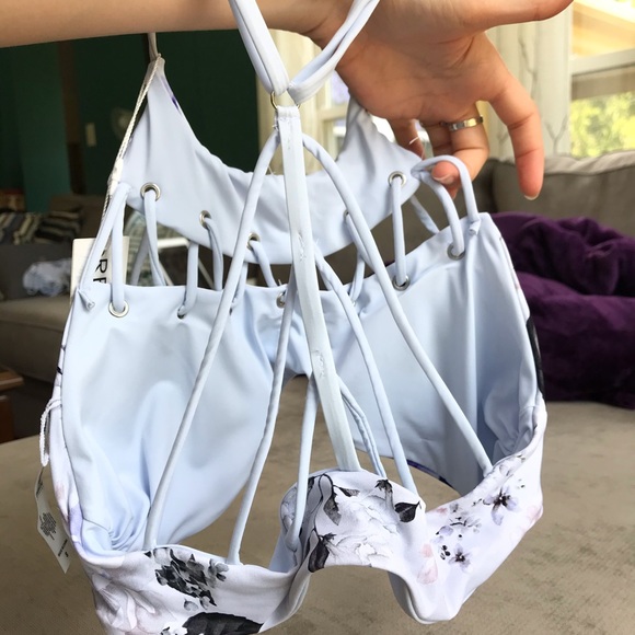 Floral/Pastel Reversible TiniBikini Swimsuit - Picture 5 of 16